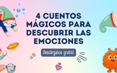 Descarga gratis 4 cuentos de emociones para leer con los niños