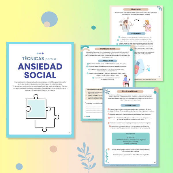 Actividades: Manejo de la Ansiedad - Jóvenes y Adultos - Imagen 5