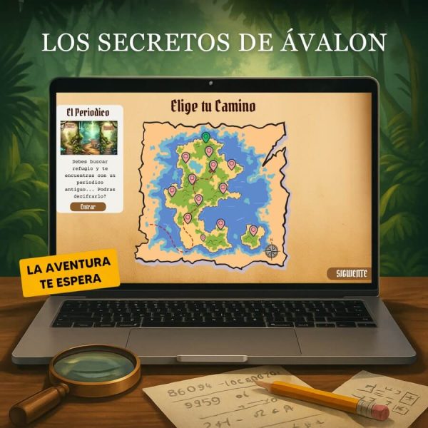 Escape Room Digital: "LOS SECRETOS DE ÁVALON" - Imagen 3