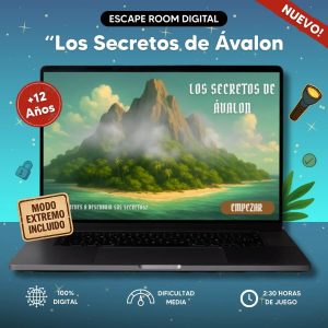 Escape Room Digital: "LOS SECRETOS DE ÁVALON" - 1 Usuario