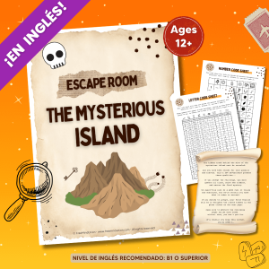 🚩~EN INGLÉS~ Escape Room "La Isla Misteriosa"