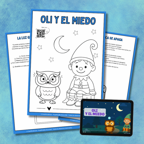 Kit Interactivo Mindfulness & Emociones para Niños - Imagen 7