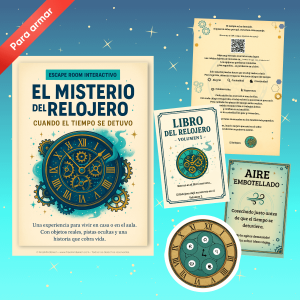 Escape Room Armable: “El Misterio del Relojero”