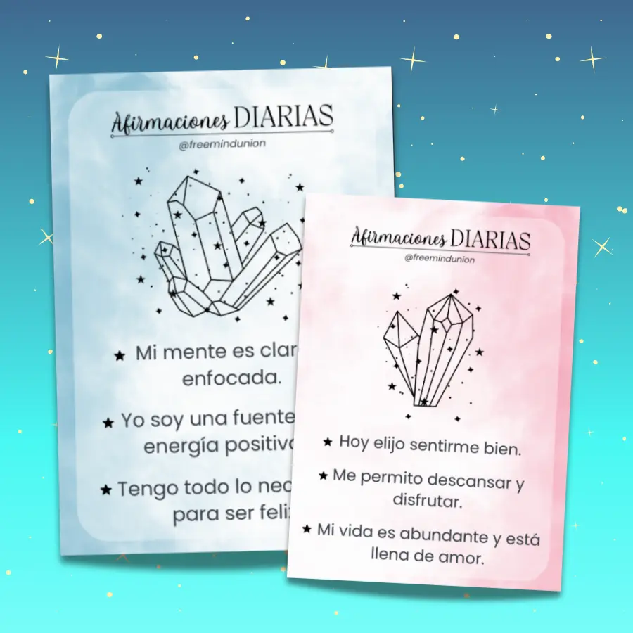 Cartas de Afirmaciones Diarias + Calendario 30 Días Bienestar - Imagen 6